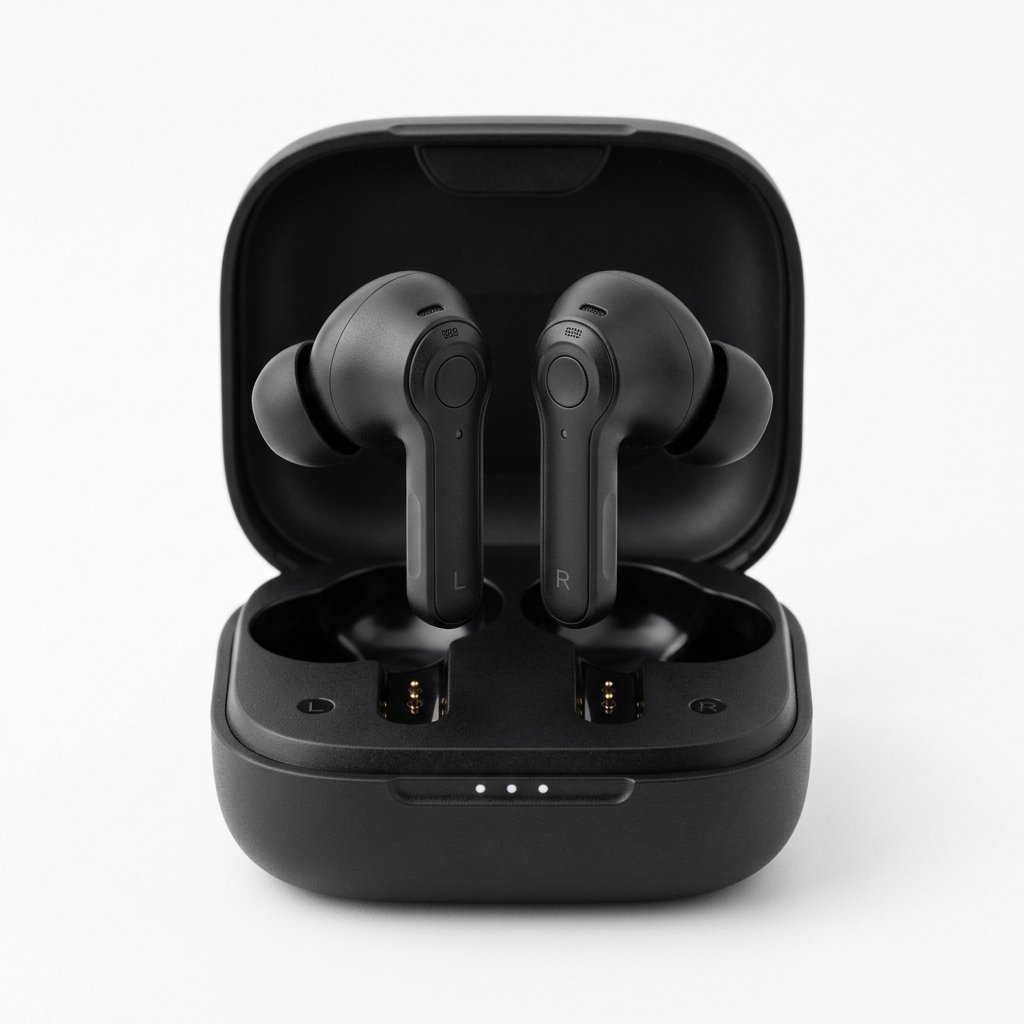 Wireless ANC Noise-Canceling Earbuds